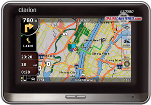 Clarion EZD580 Portable  Navigation Unit